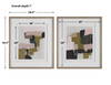 COLOR BLOCK FRAMED PRINTS, S/2, Painting by Uttermost, 26.5" width x 30.5" height x 1" depth thumbnail 3