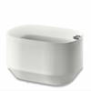 TruDrop Modular Self-Watering Mini Trough Planter - Indoor/Outdoor - Cloud White, by Crescent Garden, 14" width x 12" height x 20" depth thumbnail 1