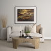 Jacklyn 22x22 Brown Linen Square Decorative Pillow Cover, by Mercana, 22" length x 22" width x 0.2" height thumbnail 5