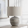 Prospect Striped Accent Lamp, by Uttermost, 1'5" width x 1'10" height x 1'5" depth thumbnail 4