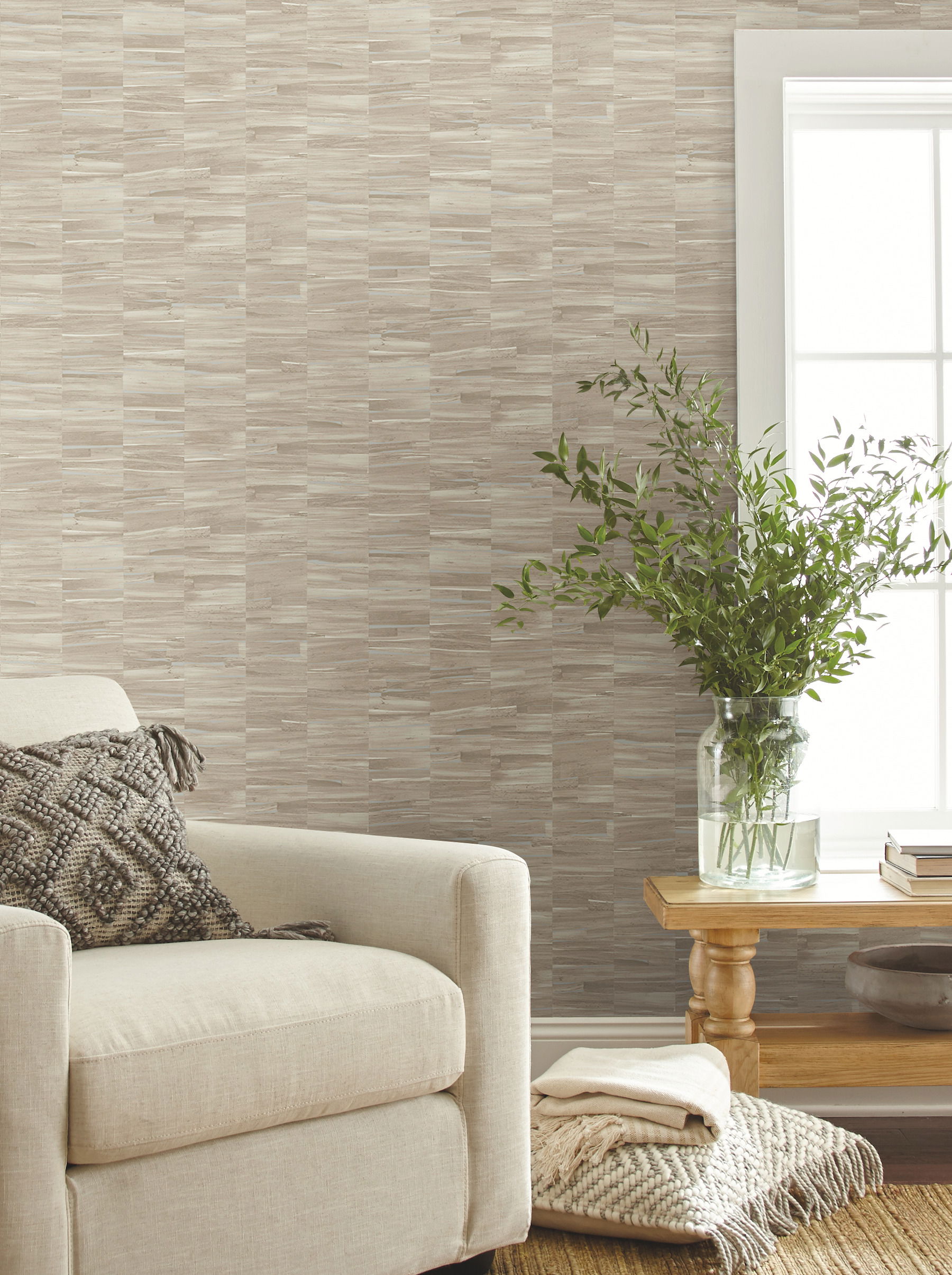 Reserve Beige Wallpaper large image 