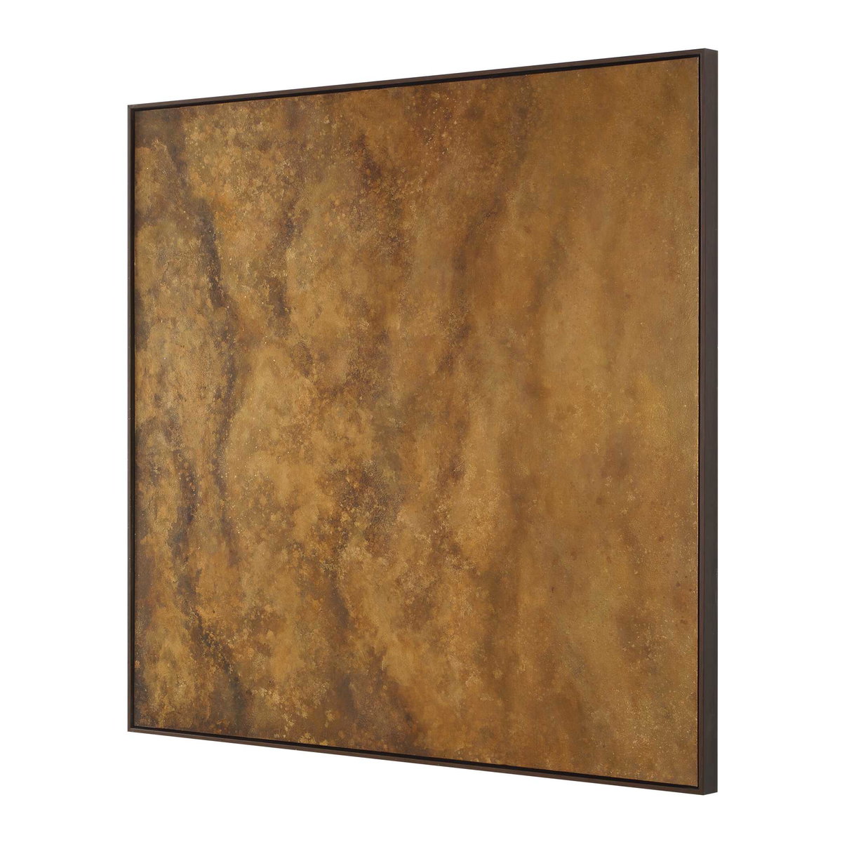 Burn Hand Painted Canvas, Art by Uttermost, 51" width x 51" height x 2" depth View 4