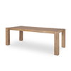 Beth 88'L x 42'W Rectangular Dining Table | Modern | Light Brown Wood | Seats 8, by Mercana, 88" length x 42" width x 30" height thumbnail 1