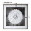 Dandelion Seedhead Framed Print, by Uttermost, 4'5.75" width x 4'5.75" height x 3.12" depth thumbnail 3