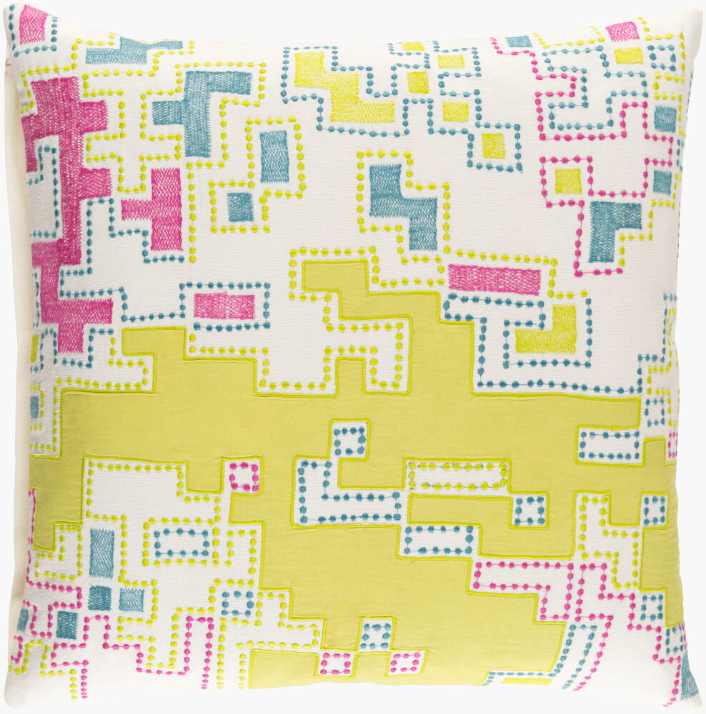 Macro Accent Pillow, Decorative Pillow by Surya, 18" length x 18" width