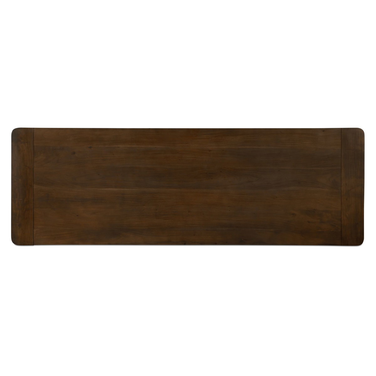 Wilson Dining Table Large Warm Brown, by Moe's Home, 120" width x 30" height x 40" depth View 4