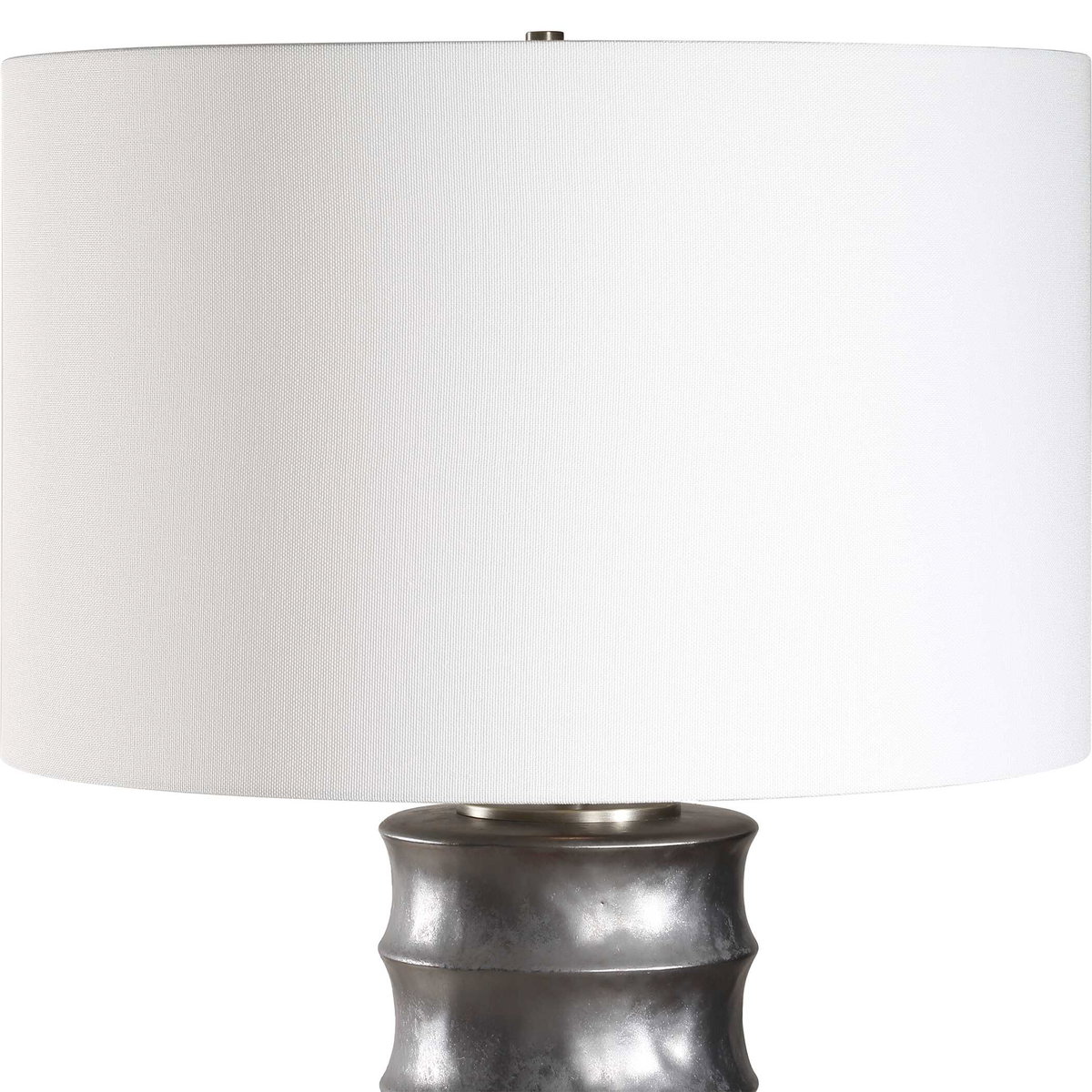 Corvair Scalloped Table Lamp, by Uttermost, 17" width x 28.5" height x 17" depth View 6