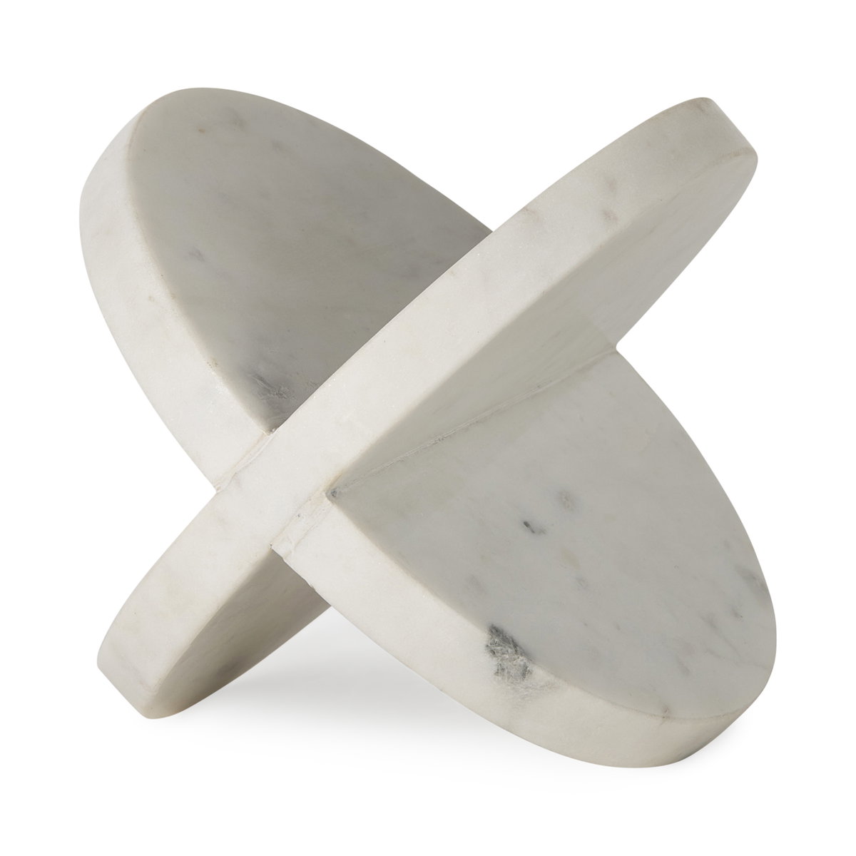 Sophia  Large Marble Ornament, Decorative Object by Mercana, 9" length x 9" width x 9" height View 1