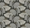 Dancing Leaves Black Wallpaper thumbnail 0