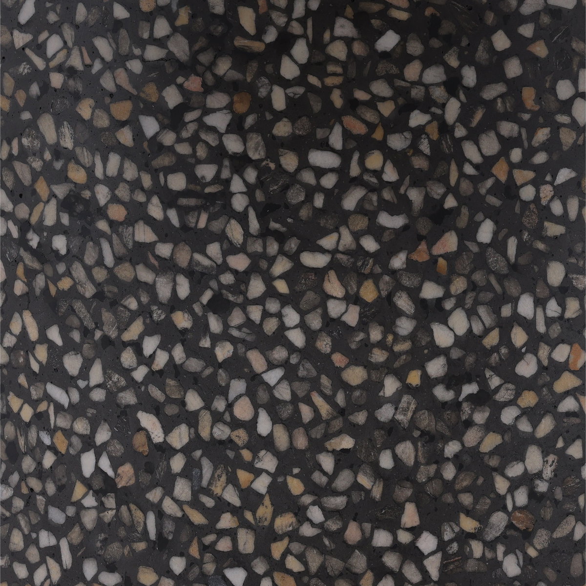 Cassius Outdoor Dining Table Black, by Dovetail, 48" width x 30.5" height x 48" diameter x 48" depth View 2