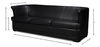 Mcmillan Distilled Leather Sofa,Onyx Blk, Sofas & Sectional by Sarreid, 90" length x 37" width x 32" height thumbnail 15