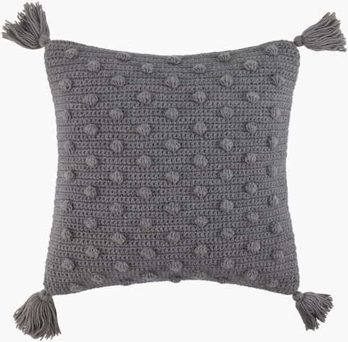 Makrome Accent Pillow