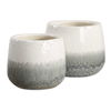 Nimbus Vases Set/2, Decorative by Uttermost, 8" width x 6.25" height x 8" depth thumbnail 1