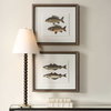 The Catch Framed Fish Prints Set/2, by Uttermost, 1'8.5" width x 1'6.25" height x 1.75" depth thumbnail 2