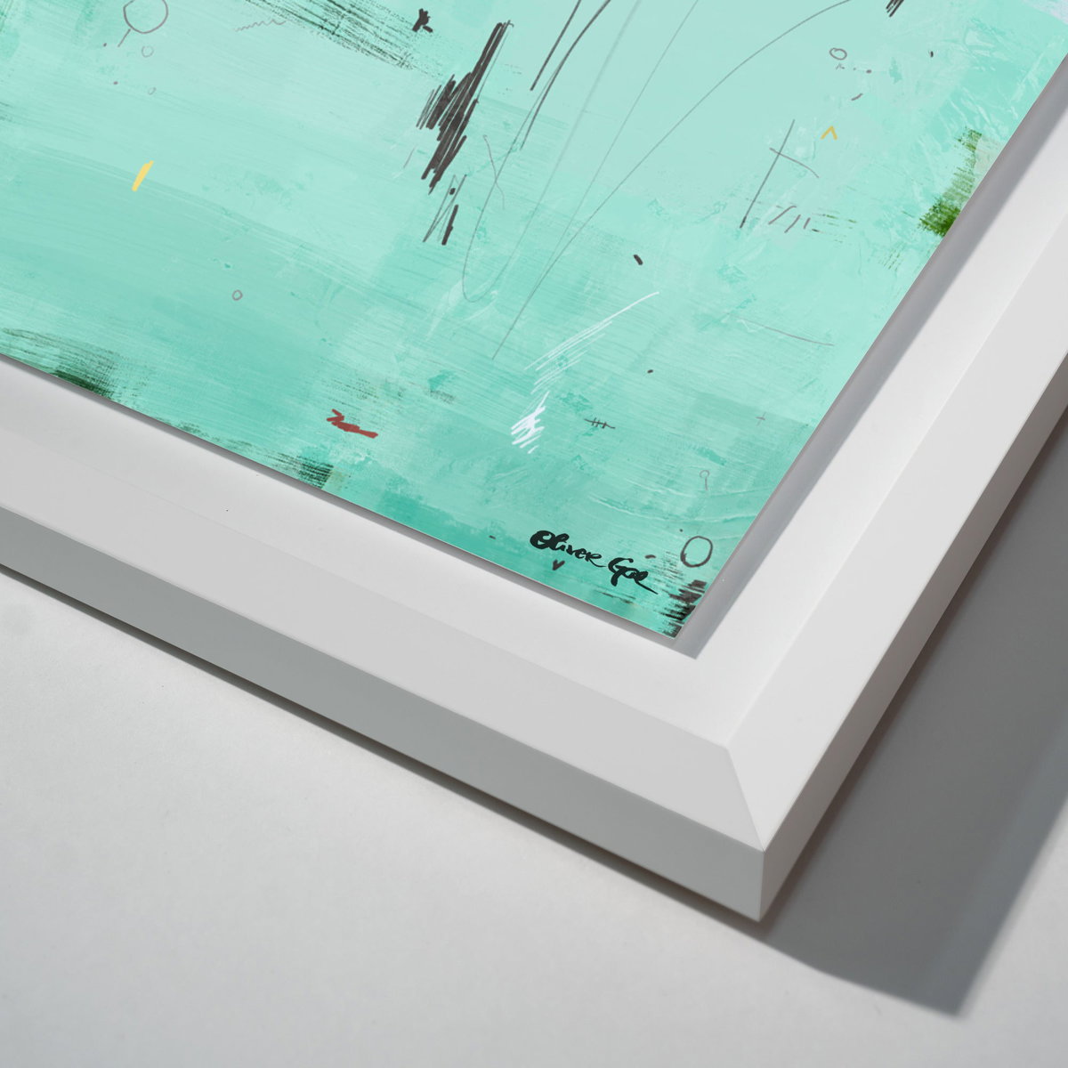 Gradients 4 1 (No Embellishment), Art by Oliver Gal,  20x30 View 4
