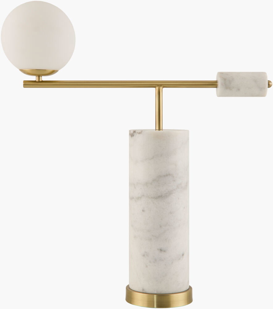 Oslin Accent Table Lamp, by Surya, 6" width x 25" height