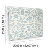 Sparrow & Oak Glacial Blue Peel & Stick Wallpaper thumbnail 8