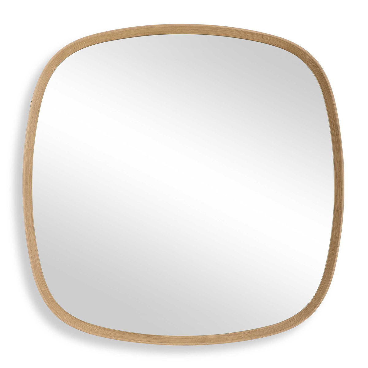 Novell Pinewood Mirror, by Uttermost, 41.87" width x 41.87" height x 1.5" depth View 1