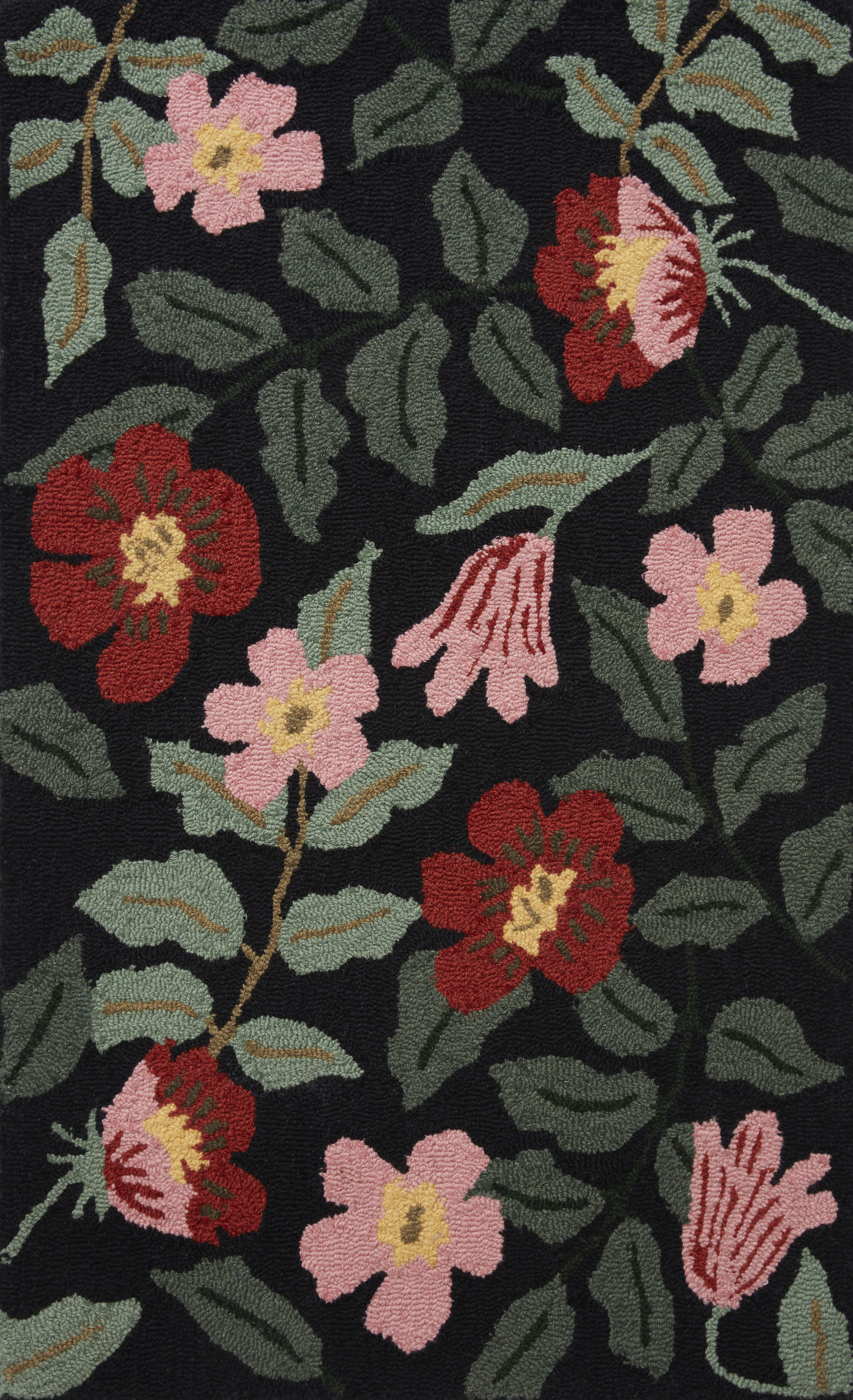 Rifle Paper Co. x Loloi Minnie Rug, 2'3" length x 3'9" width