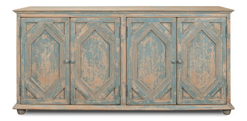 Four Diamonds Sideboard, Blue