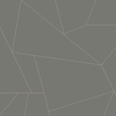 Fractured Prism Grey Peel & Stick Wallpaper