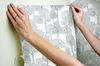 Treetops Grey Peel & Stick Wallpaper, by York Wall, 20' length x 1'8.5" width x 0.02" depth thumbnail 6