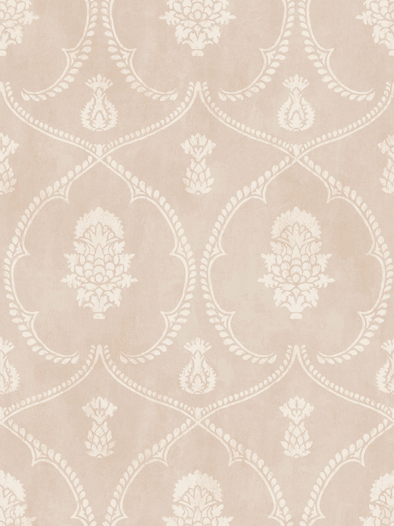 Royal Damask Blush Wallpaper large image 