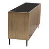 Brogan Sideboard Antique Brass, Cabinets & Sideboard by Moe's Home, 72" width x 30" height x 18" depth thumbnail 3