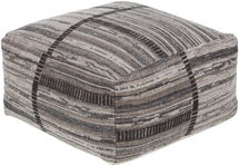 Online Designer Bedroom Jacqueline Pouf 12"H x 24"W x 24"D