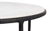 Dakor Round Side Table, by Sarreid, 2' length x 2' width x 1'10" height thumbnail 3