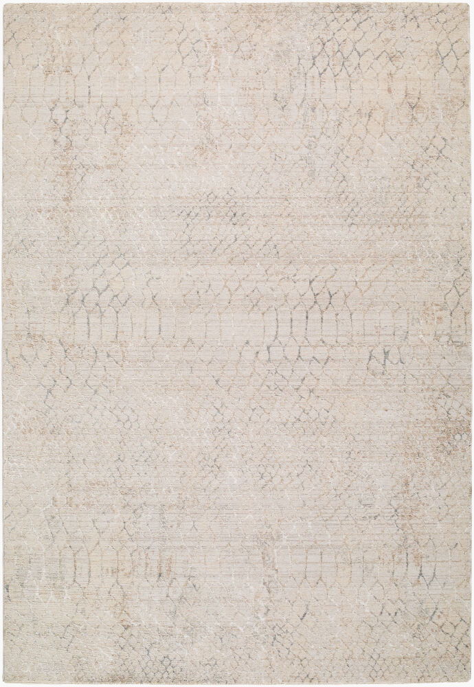 Nathan Machine Woven Rug, by Surya, 9'6.17" length x 6'6.74" width