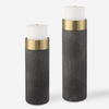 Wessex Gray Candleholders, S/2 thumbnail 0