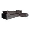 Clay Lounge Modular Sectional Light Grey thumbnail 1