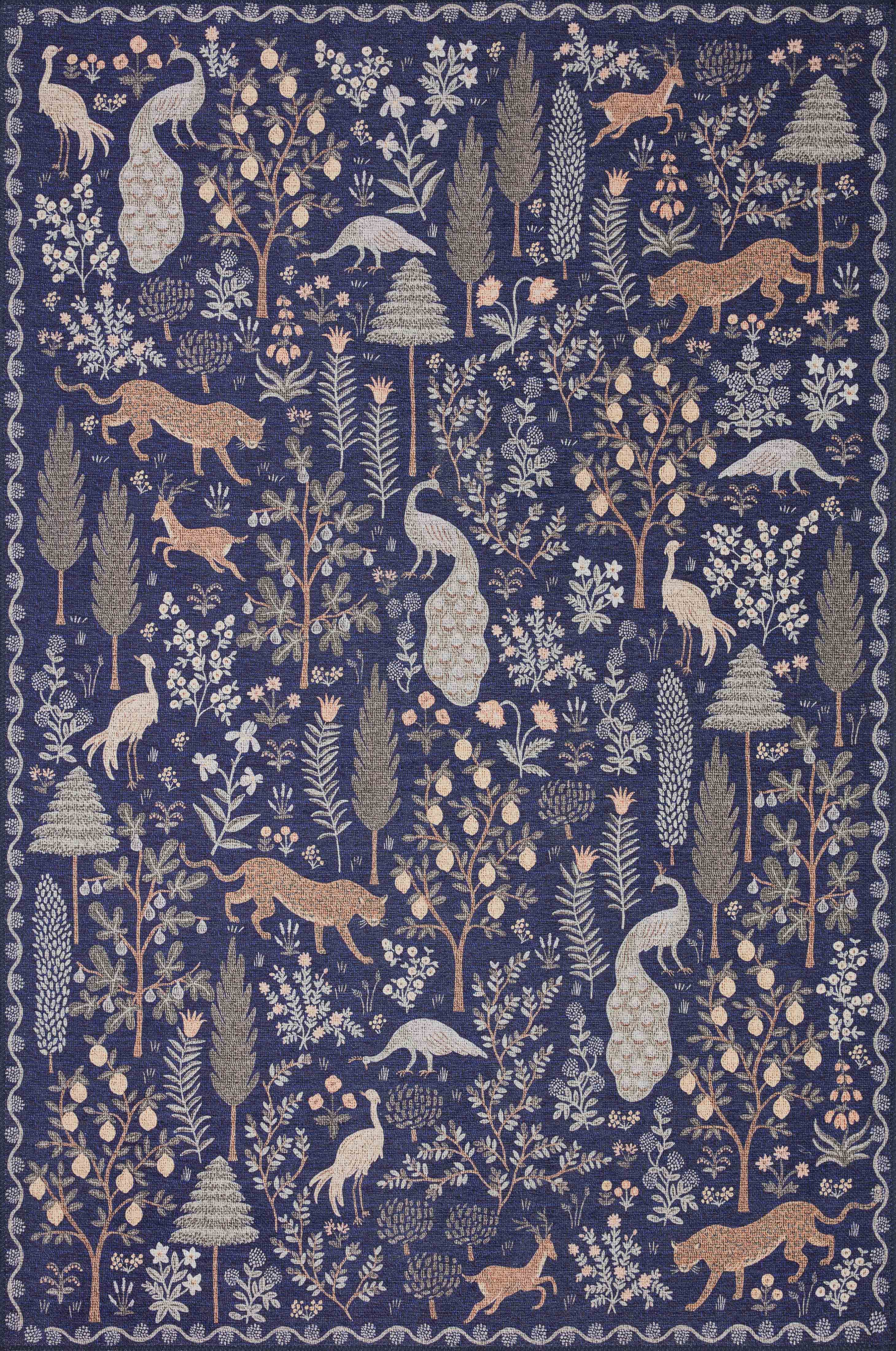 Rifle Paper Co. x Loloi Menagerie Rug large image 
