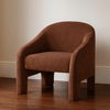 Tuva Accent Chair Toffee, by Moe's Home, 29.5" width x 31.9" height x 32.7" depth thumbnail 7