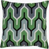 Aztec Accent Pillow, Decorative Pillow by Surya, 20" length x 20" width thumbnail