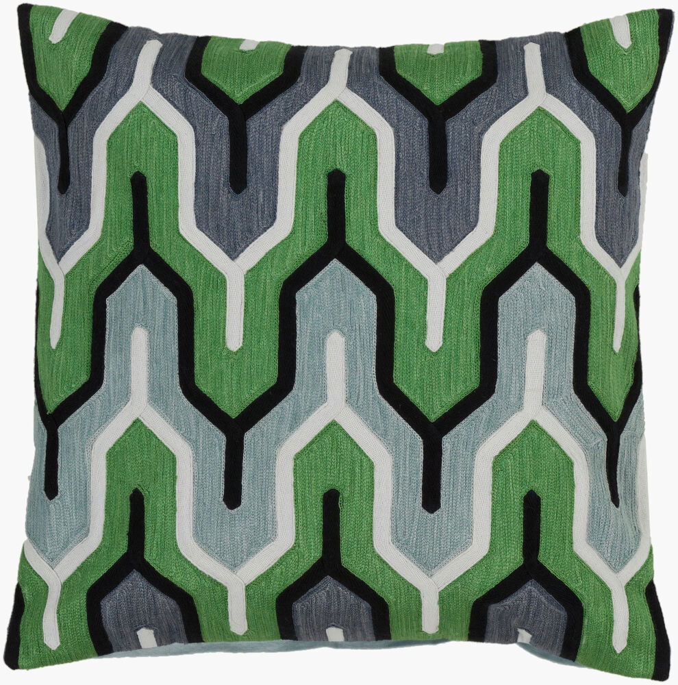 Aztec Accent Pillow, Decorative Pillow by Surya, 20" length x 20" width