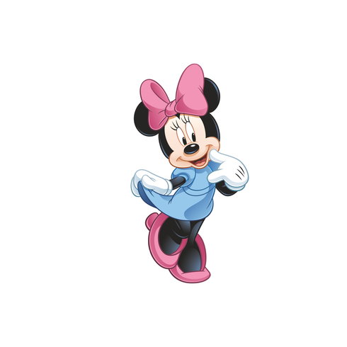 Minnie Mouse Peel & Stick Giant Wall Decal