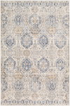 Indigo Machine Woven Rug, by Surya, 7'2.61" length x 5'1.02" width thumbnail