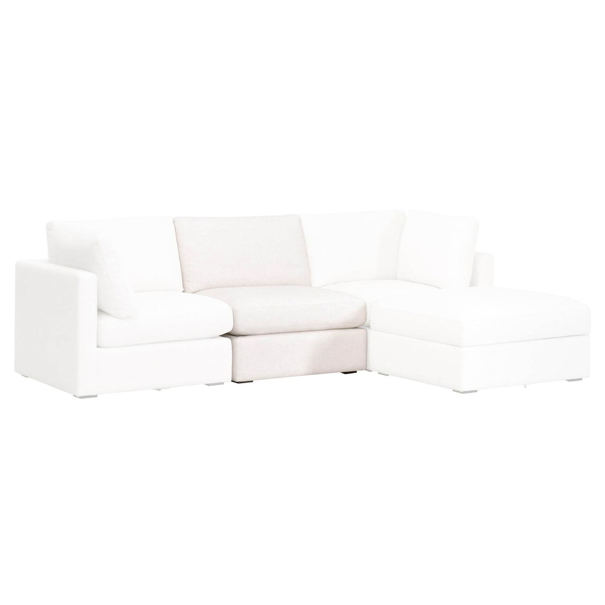 Daley Modular Armless Chair, Seating by Essentials for Living, 35.5" width x 38" height x 37.5" depth View 4