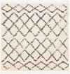 Berber Shag Machine Woven Rug, by Surya, 7'10.49" length x 7'10.49" width thumbnail