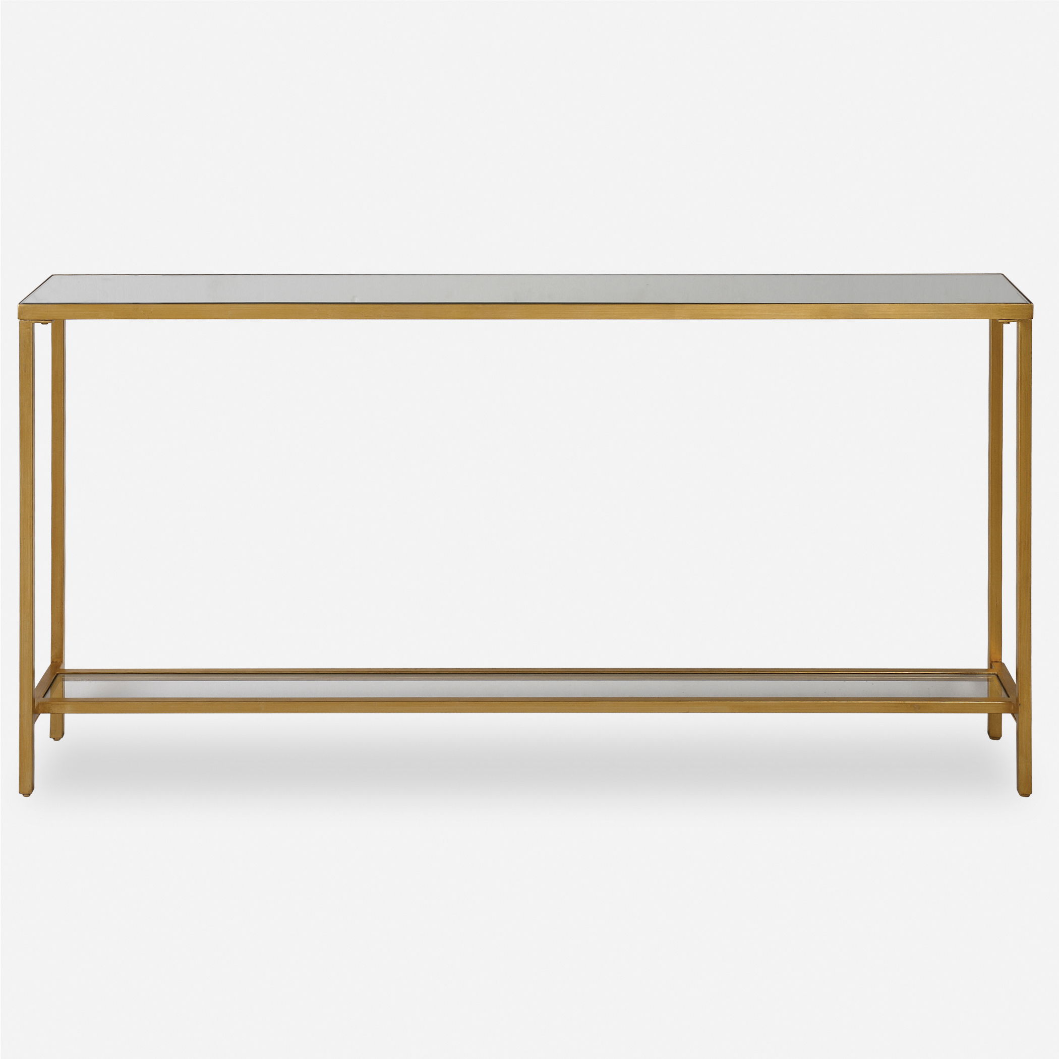 Hayley Gold Console Table large image 