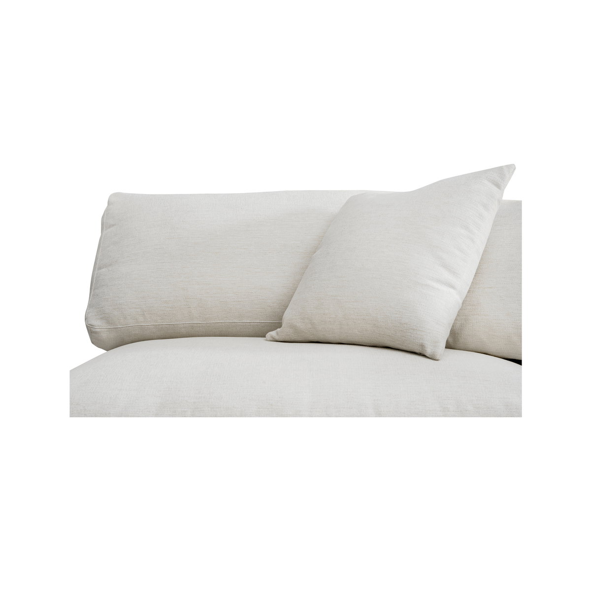 Rue Right Arm Facing Chair Off White, Sectional Sofa by Moe's Home, 47.6" width x 23.6" height x 41" depth View 5