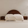 Watson King Bed Brown, by Moe's Home, 81" width x 50" height x 84" depth thumbnail 14