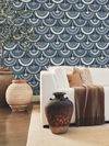 Feather & Fringe Blue Wallpaper thumbnail 2