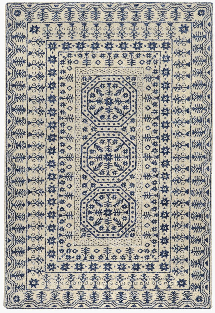 Smithson Handmade Rug, by Surya, 1'6" length x 1'6" width