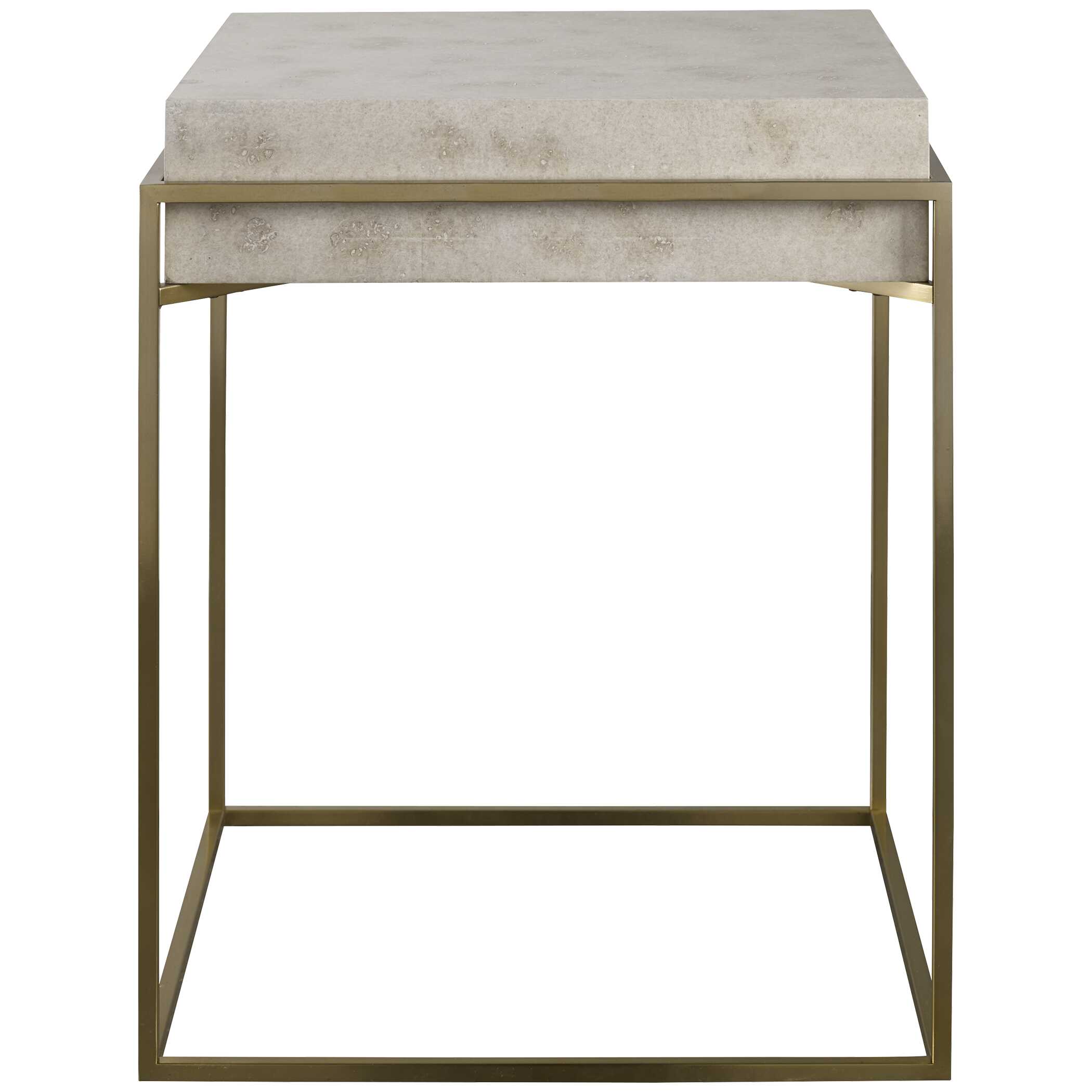 Inda Modern Accent Table, Furniture by Uttermost, 19" width x 24" height x 19" depth View 4