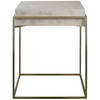 Inda Modern Accent Table, Side & End Table by Uttermost, 19" width x 24" height x 19" depth thumbnail 4