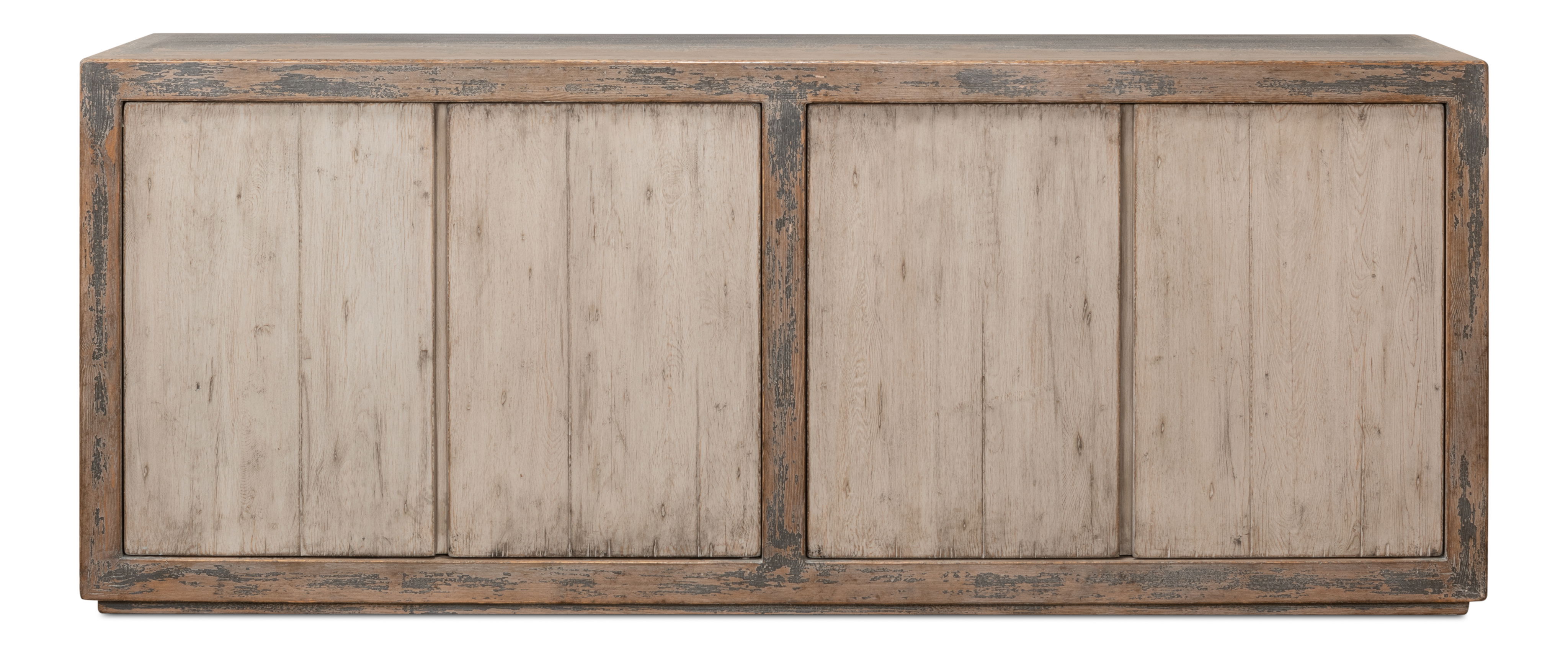 St Martin Sideboard, Cabinets & Sideboard by Sarreid, 90" length x 20" width x 37" height View 2