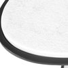 Morro White Marble Side Table, Side & End Table by Uttermost, 24.25" width x 23.25" height x 10.5" depth thumbnail 9